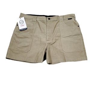 Wrangler All Terrain Gear ATG Corduroy Hike Shorts Mid Rise Regular Fit Size 18